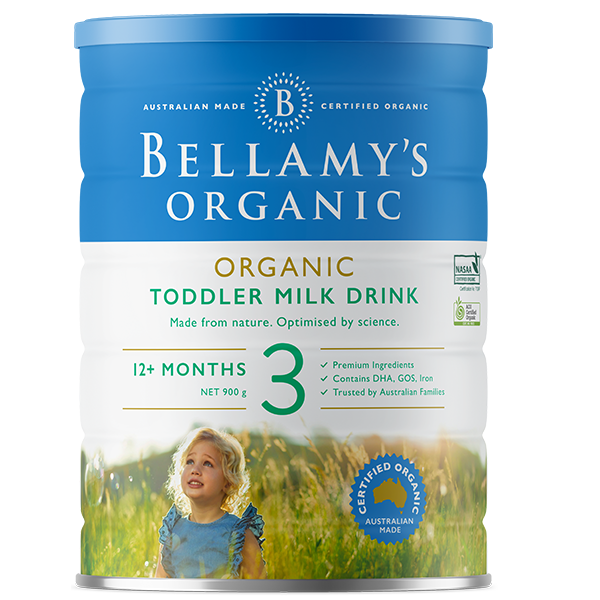 ミルク Bellamy's Organic Toddler Milk Drink 900 Bellamy's Organic Equispire Toddler Milk (Step 3) 900g