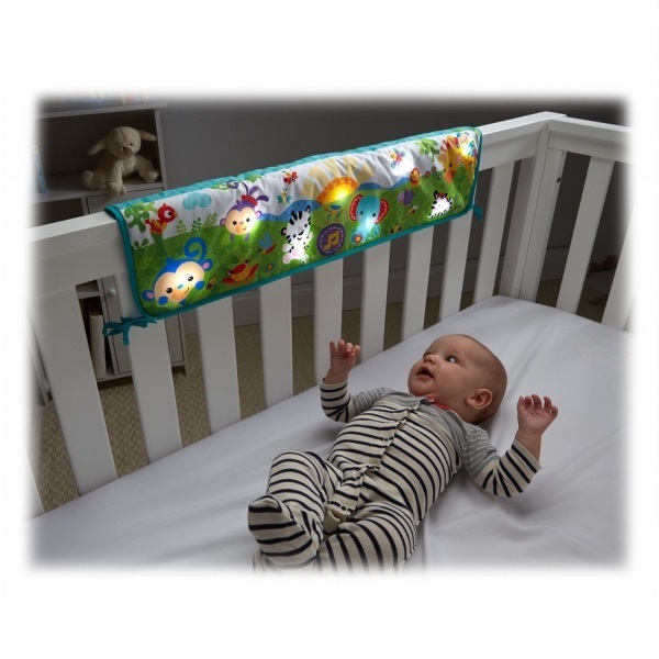Fisher Price Rainforest Crib Rail Soother