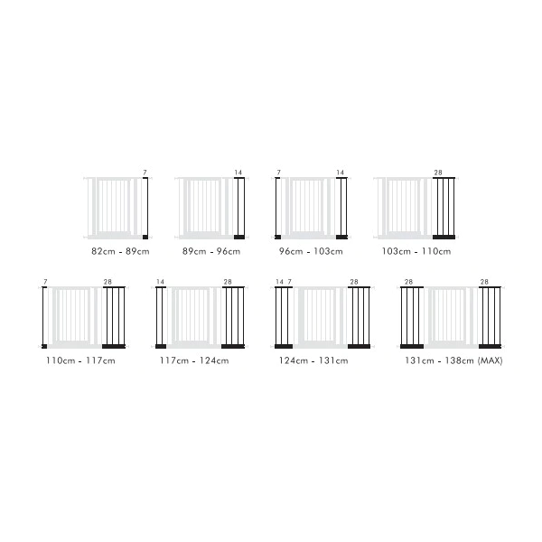 Lindam 28cm Extension