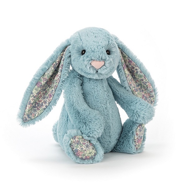 JellyCat Blossom Aqua Bunny - Medium (0m+)