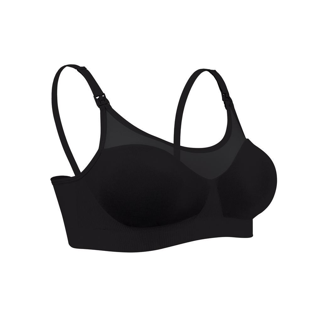 Bravado Body Silk Seamless Sheer Nursing Bra Black