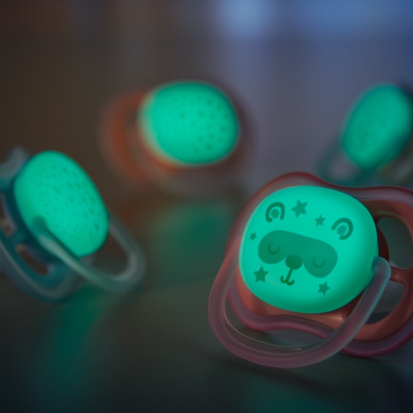 Philips Avent Ultra Air Night Time Glow In The Dark (618m) Pacifier