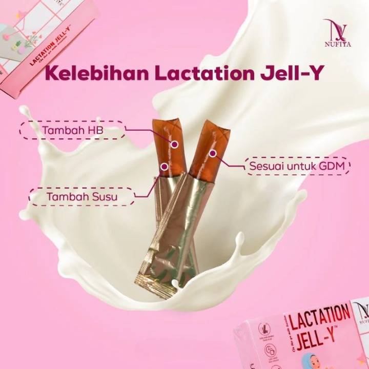 Nufiya Lactation JELL-Y Organic Milk Booster (20 Sachet)