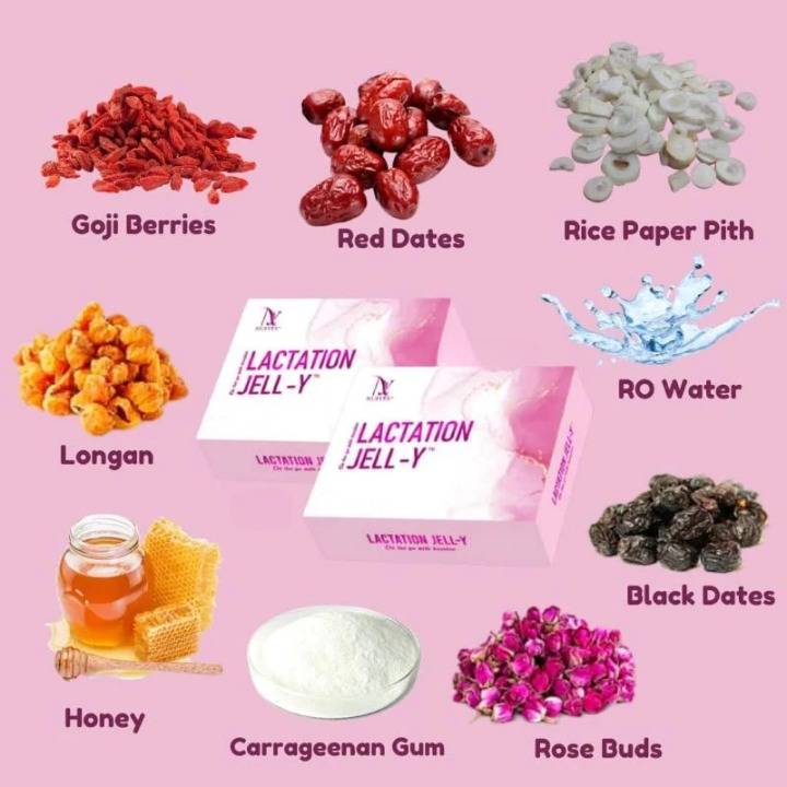 Nufiya Lactation JELL-Y Organic Milk Booster (20 Sachet)