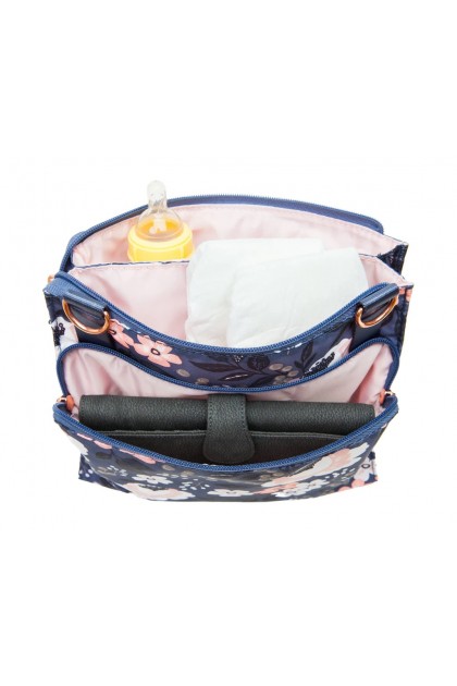 Sarah Wells MheartM Cross-Body Bag - Le Floral