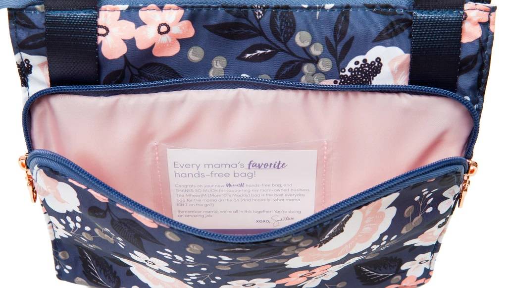 Sarah Wells MheartM Cross-Body Bag - Le Floral