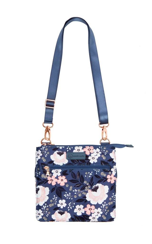 Sarah Wells MheartM Cross-Body Bag - Le Floral
