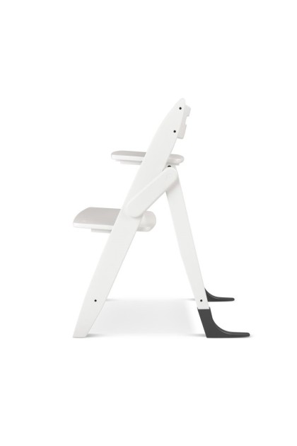 Moji Yippy Tune High Chair - Plain Snow (max 90kg)