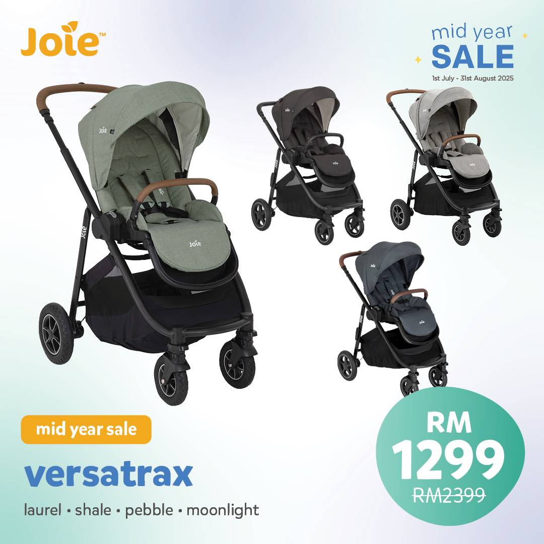 Joie Versatrax Stroller - Moonlight (0-22kg)