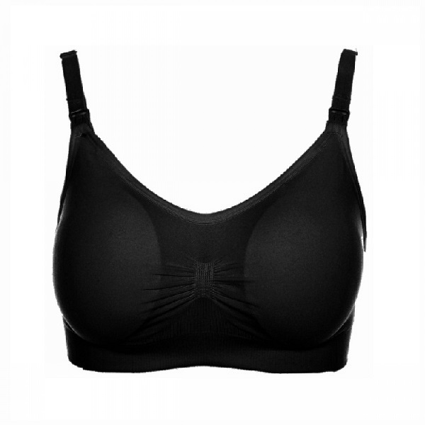 Shapee Classic Nursing Bra Black XL